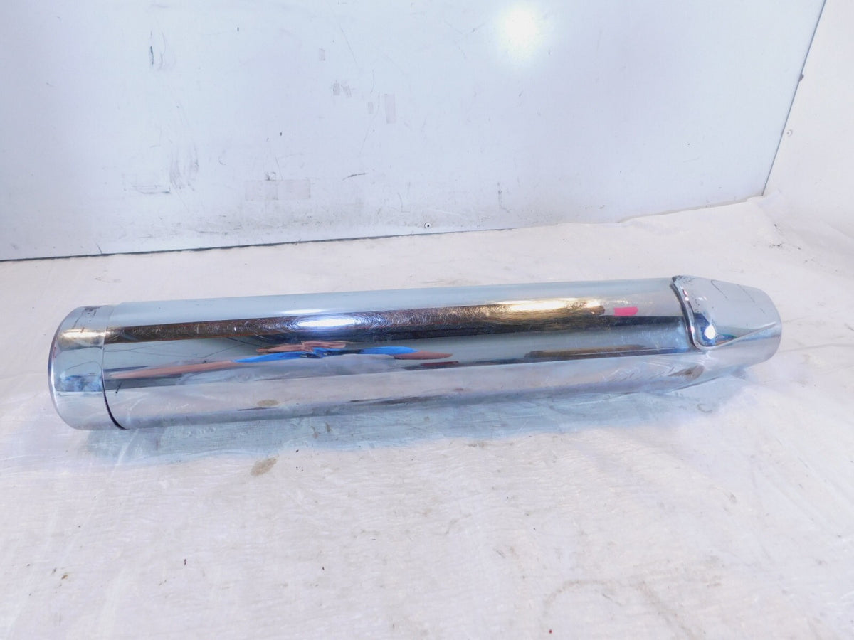Honda VTX1800 VTX1800F VTX1800N Chrome Lower Left Exhaust Header Pipe Muffler - C3 Cycle