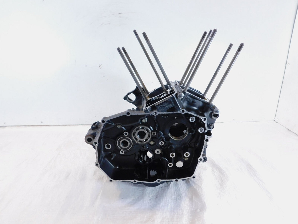 Honda Shadow 750 ACE Deluxe Spirit VT750CD Black Engine Motor Block Crankcase - C3 Cycle