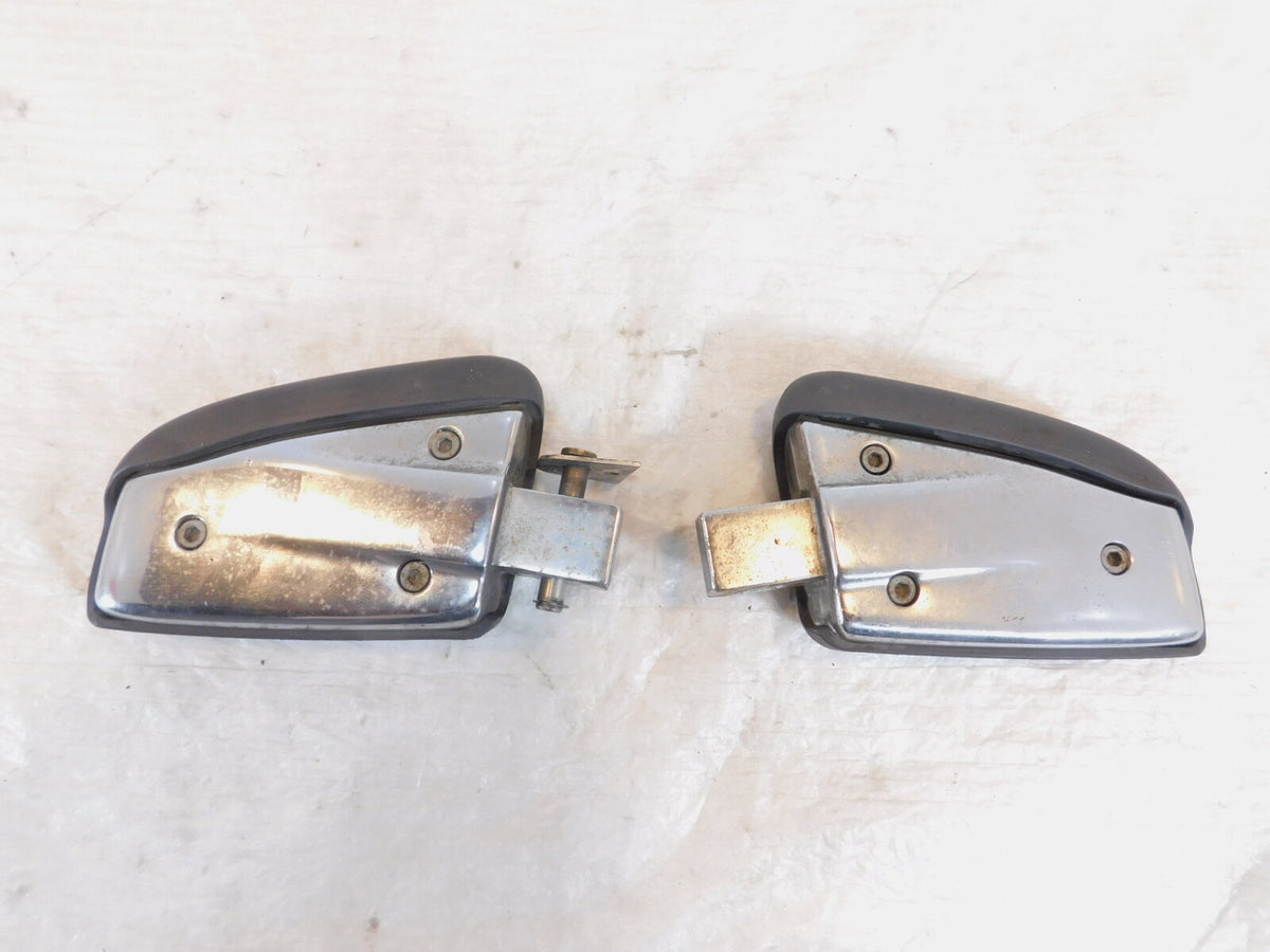 1998-2008 BMW R1200CL R1200 CL Left/Right Rear Chrome Foot Rest Footpad Pegs - C3 Cycle