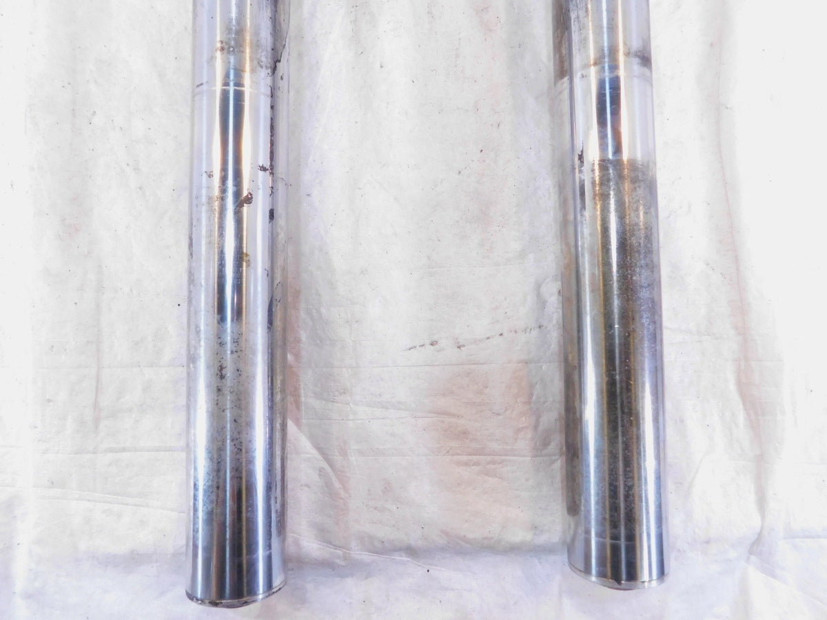 Indian Chief Chieftain & Roadmaster Chrome Left & Right Front End Fork Shocks