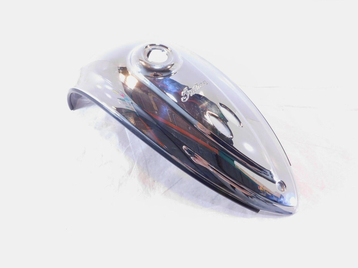 Indian Chieftain & Roadmaster Chrome Fuel Gas Petrol Tank Console Fairing Cover - C3 Cycle
