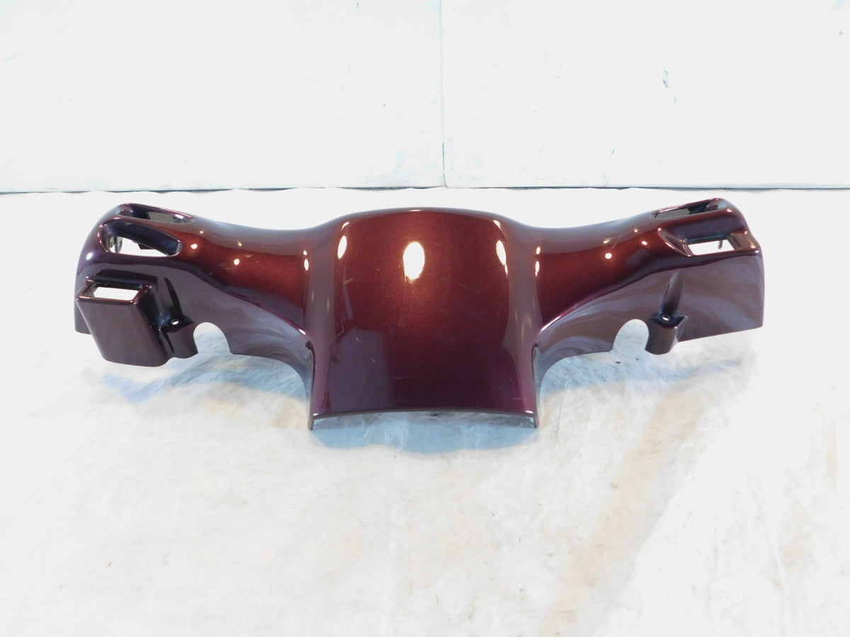 2009-2013 Piaggio Vespa LX 50 150 Red Handlebar Lower Cover Fairing 65293400YR1 - C3 Cycle