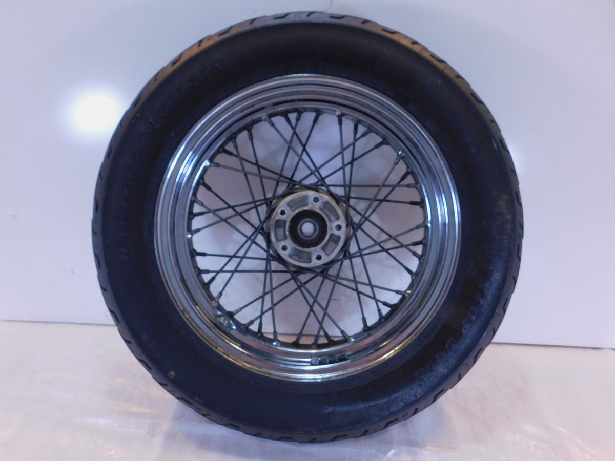 Harley Davidson Softail Heritage Classic & Deluxe Laced Front Wheel Rim w/ Tire - C3 Cycle