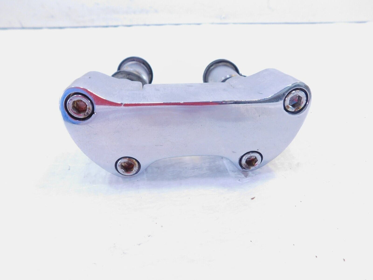 Harley Davidson Softail FXSTC Custom & FXST Handlebar Riser Top Clamp Brackets - C3 Cycle
