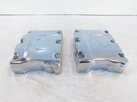 Harley Davidson Touring Dyna & Softail Chrome Cylinder Head Rocker Boxes