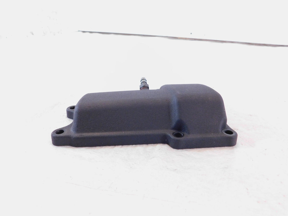 Harley Davidson Road Electra Glide Dyna Softail Black Transmission Top Cover Cap - C3 Cycle