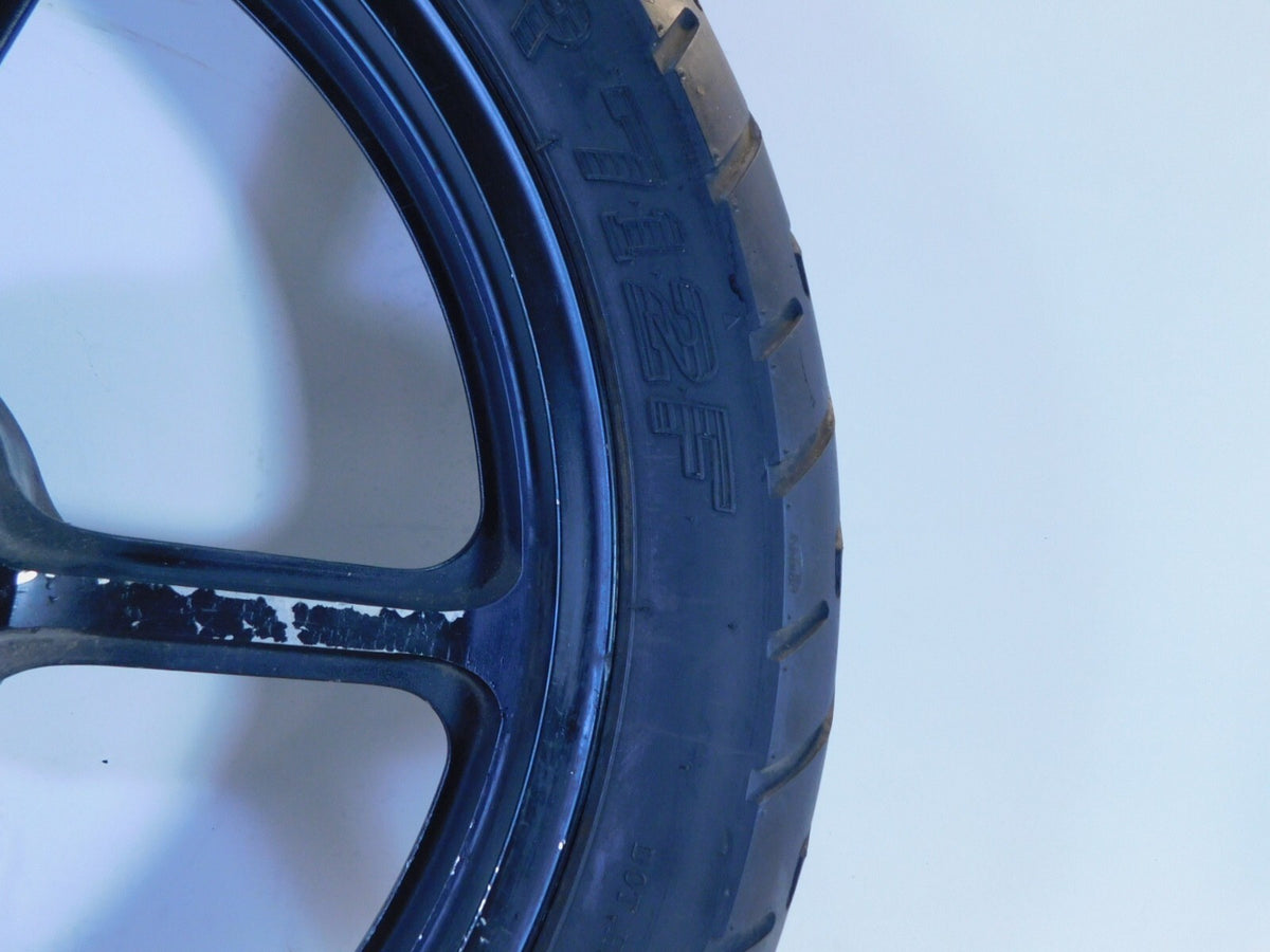Honda VT1100 VT1100C Spirit Shadow 1100 Front Wheel Rim w/ Tire - Slightly Bent