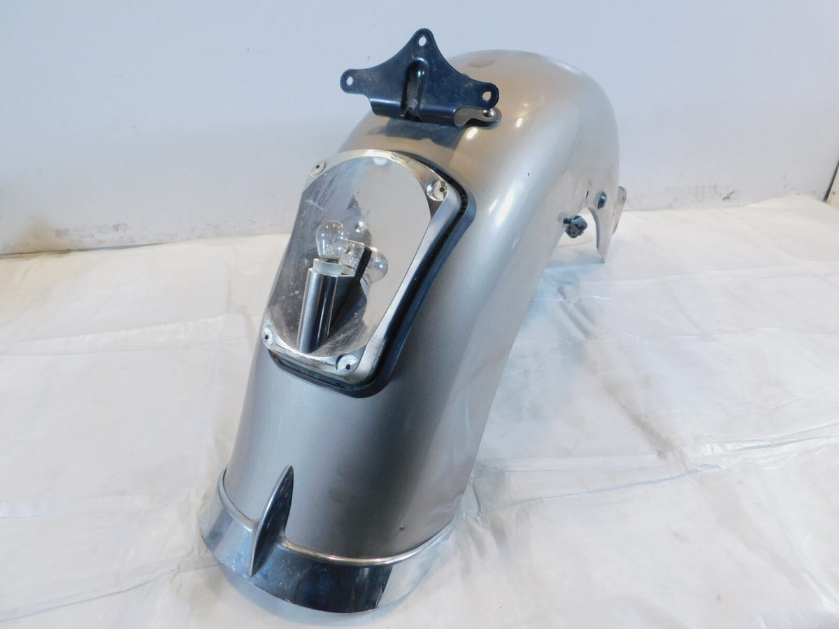 2002-2006 Victory V92 Deluxe & Touring Cruiser Silver Rear Wheel Cover Fender - C3 Cycle