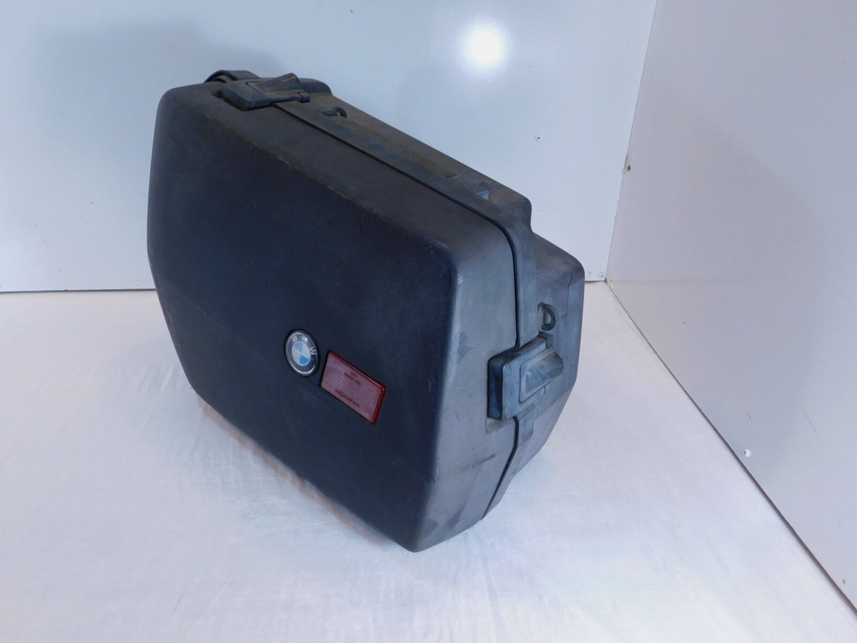 BMW K100LT K100RT Black Left Side Luggage Saddlebag Saddle Bag Case Pannier - C3 Cycle