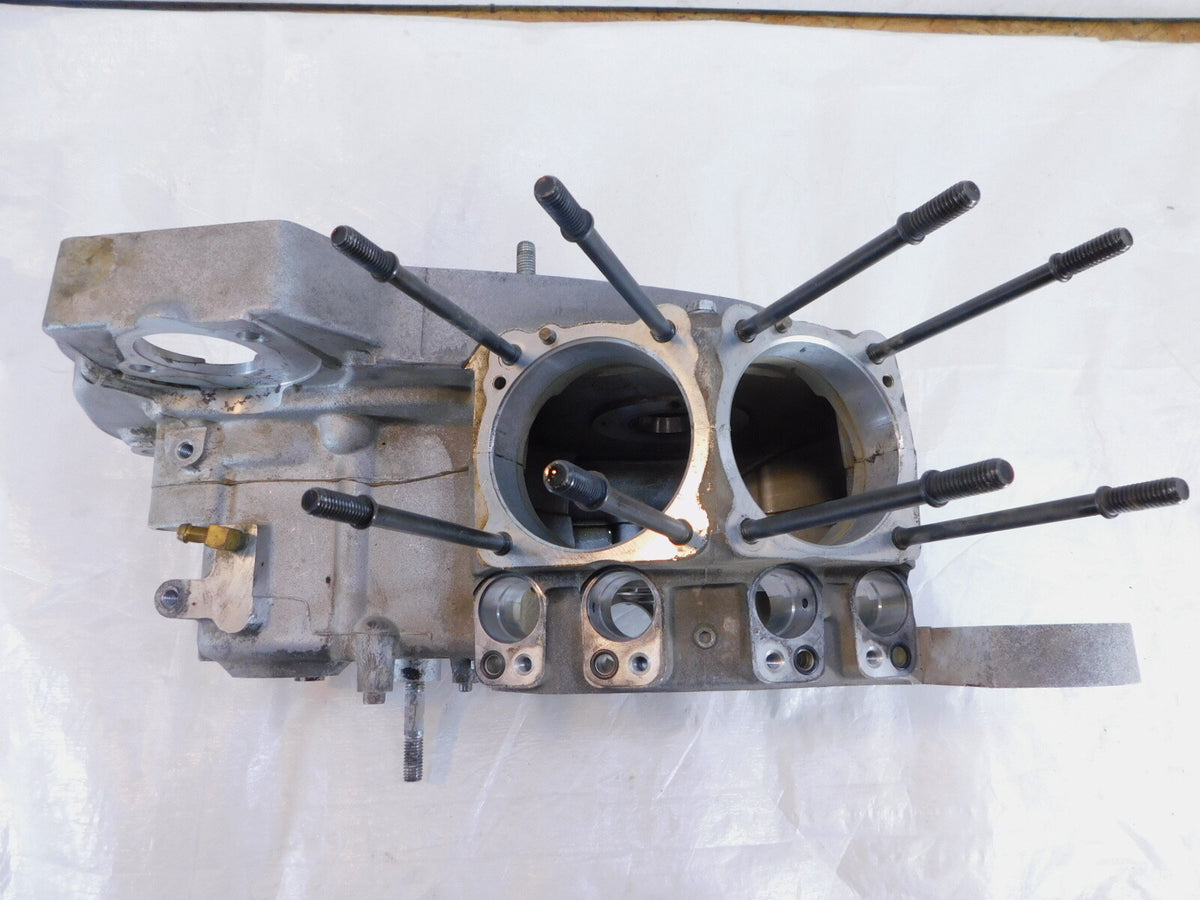 Harley Davidson Sportster 883 & 1200 Silver Crankcase Cases Engine Block - C3 Cycle