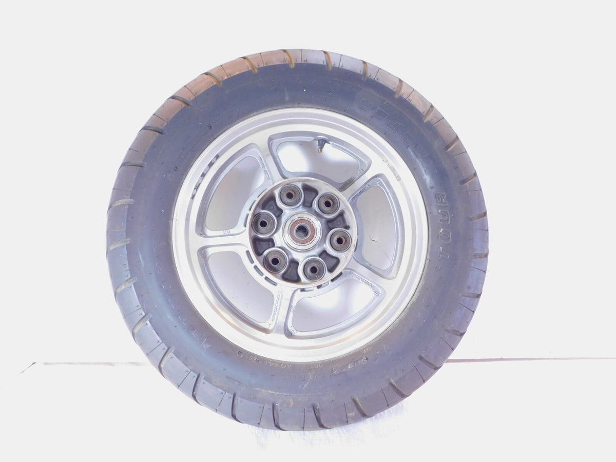 Honda VT1100 VT1100C Spirit Shadow 1100 Silver Rear Wheel 5 Spoke Rim & Tire - C3 Cycle