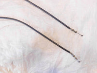 1989-1999 Yamaha Virago 750 1100 XV750 XV1100 Throttle Open/Close Cable Lines - C3 Cycle