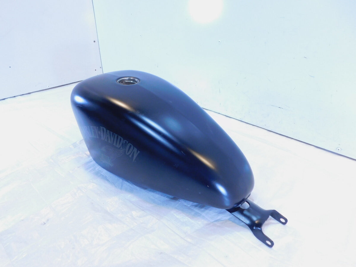 Dented Harley Sportster 883 Iron 1200 Nightster Black Fuel Gas Petrol Tank - C3 Cycle