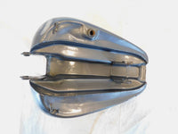 1996-2003 Harley Davidson Sportster 883 & 1200 Large Silver Petrol Fuel Gas Tank - C3 Cycle