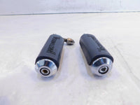 Harley Touring Dyna Sportster & Softail ISO Chrome & Rubber Footpeg Footrests - C3 Cycle