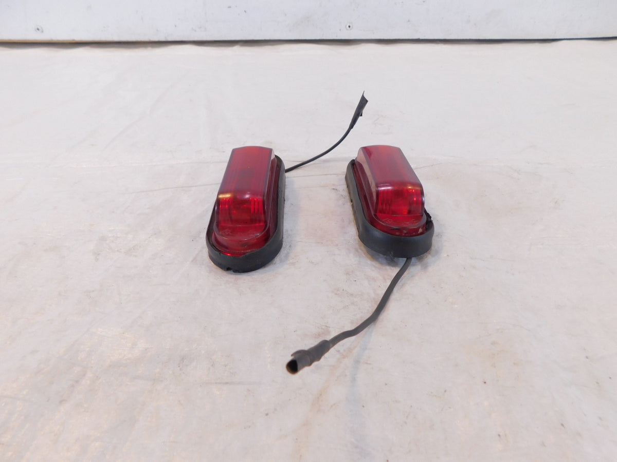 1982-1983 Yamaha XJ750 Maxim 750 Rear Number License Plate Tail Marker Lights - C3 Cycle