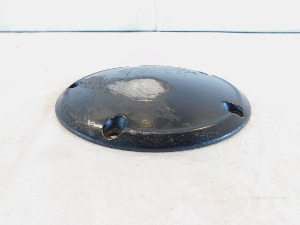 Harley Davidson Twin Cam Dyna & Softail Left Engine Black Derby Clutch Cover - C3 Cycle