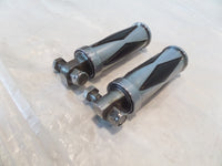 Harley Touring FXR Dyna Sportster & Softail Chrome Diamond Footpegs Footrests