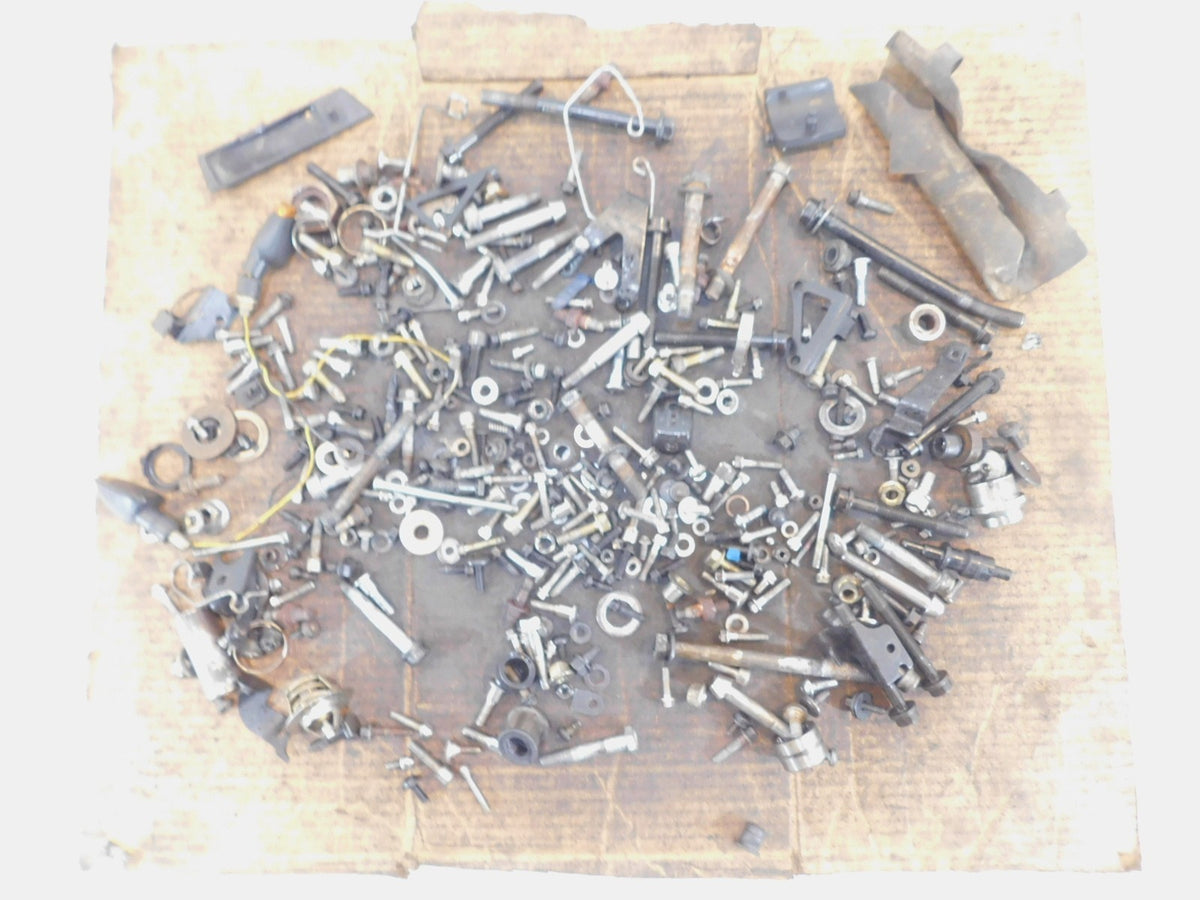 07 2007 Triumph Tiger 1050 Miscellaneous Nuts Bolts Brackets Parts Box Lot - C3 Cycle