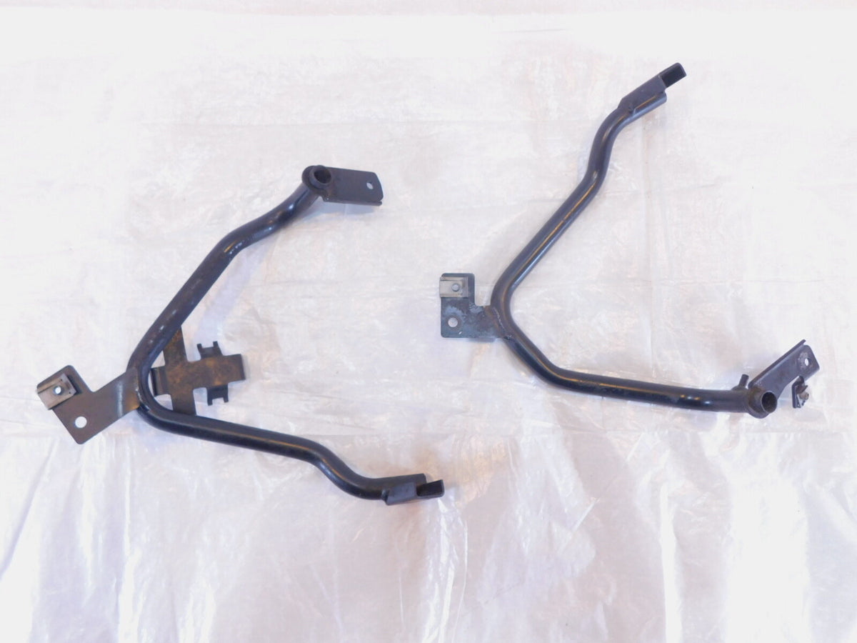 2005-2008 BMW R1200 ST R1200ST Black Left/Right Fairing Bracket Pipe Brackets - C3 Cycle
