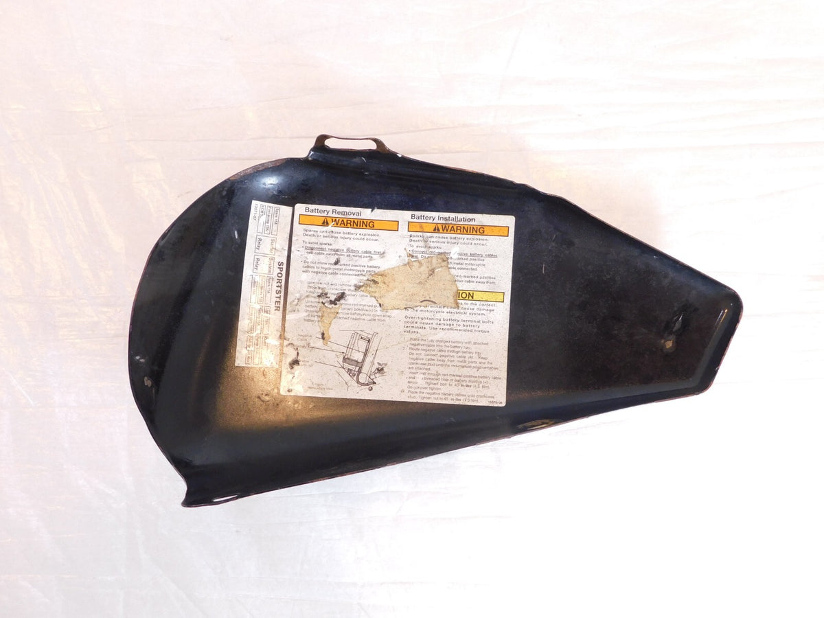 Harley Davidson Sportster 883 & 1200 Black Left Electrical Side Cover Trim - C3 Cycle