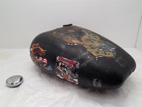 93-94 Harley Davidson Sportster 883 & 1200 Large Fuel Gas Tank Assembly - DENTS - C3 Cycle