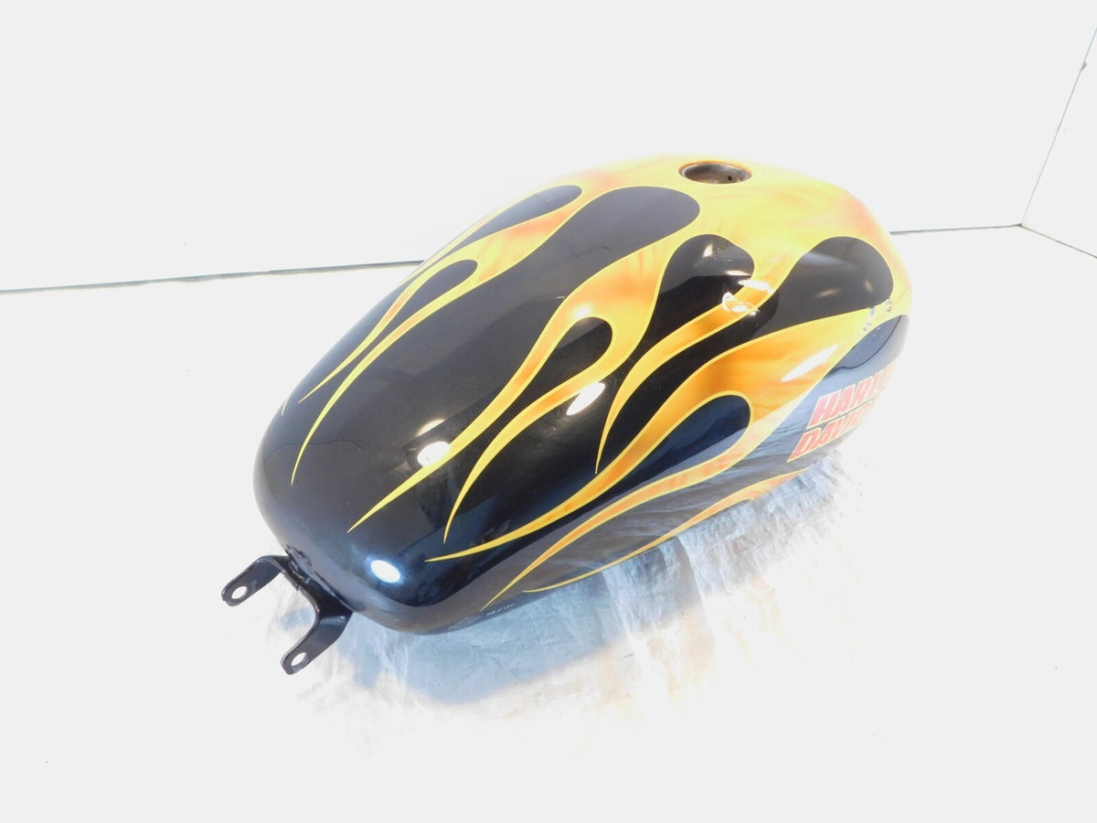 2007-2017 Harley Sportster 883 & 1200 Custom Limited Edition Flame Fuel Tank - C3 Cycle