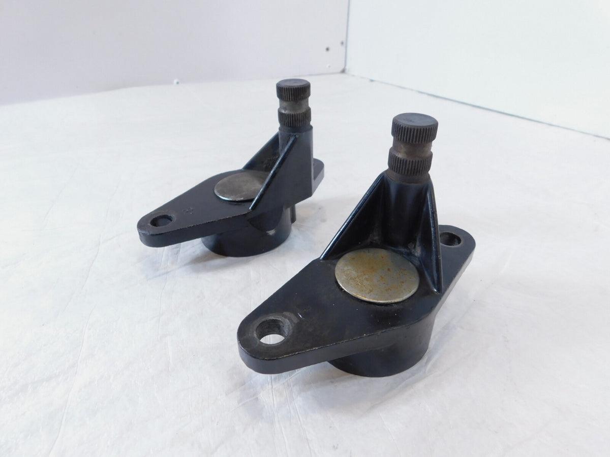 Harley Davidson Electra Glide Rear Fork Swingarm Left & Right Footrest Brackets - C3 Cycle