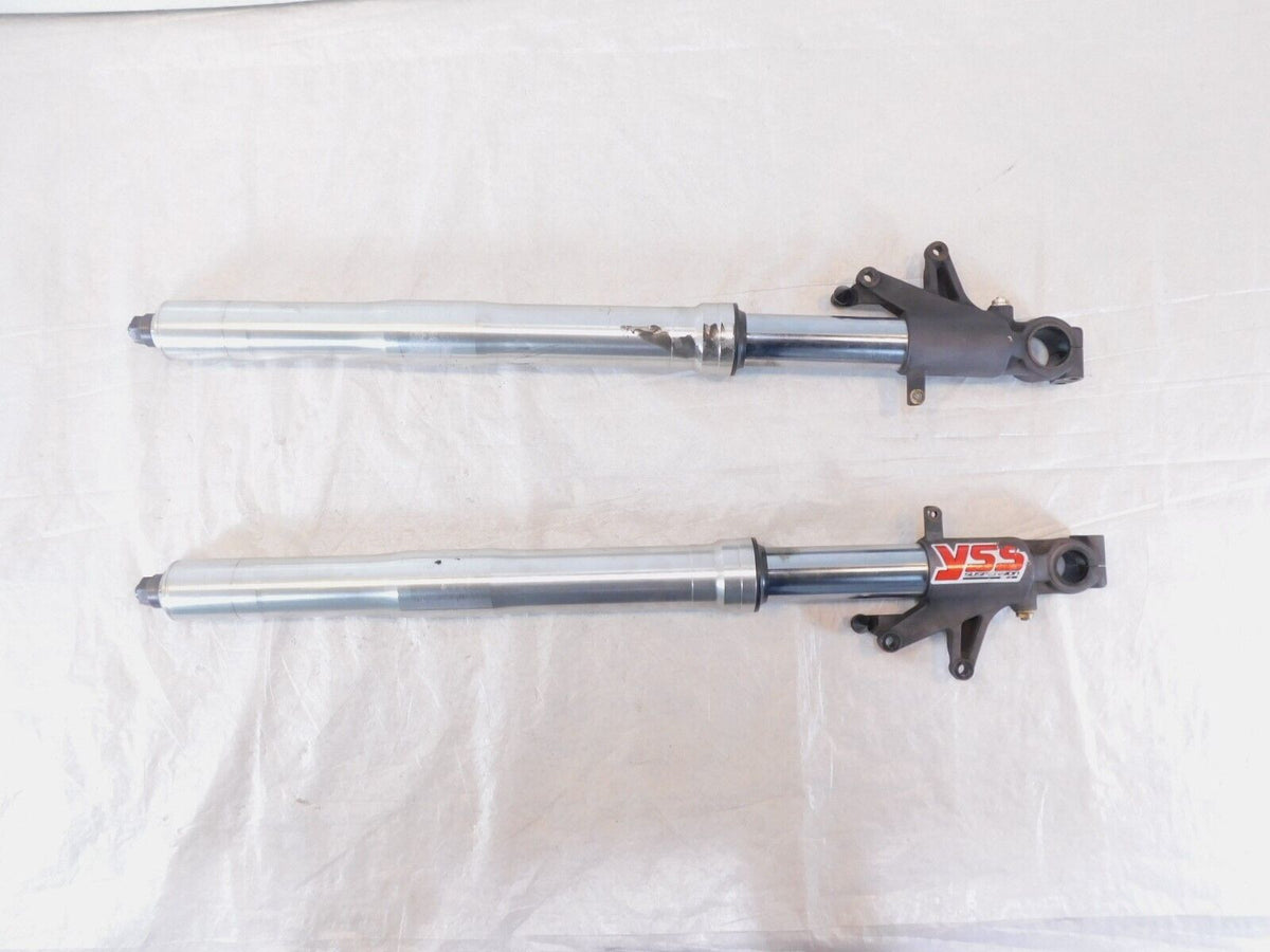 2000 00 Honda CBR900RR CBR929RR FireBlade Front Wheel End Fork Shock Leg Tubes