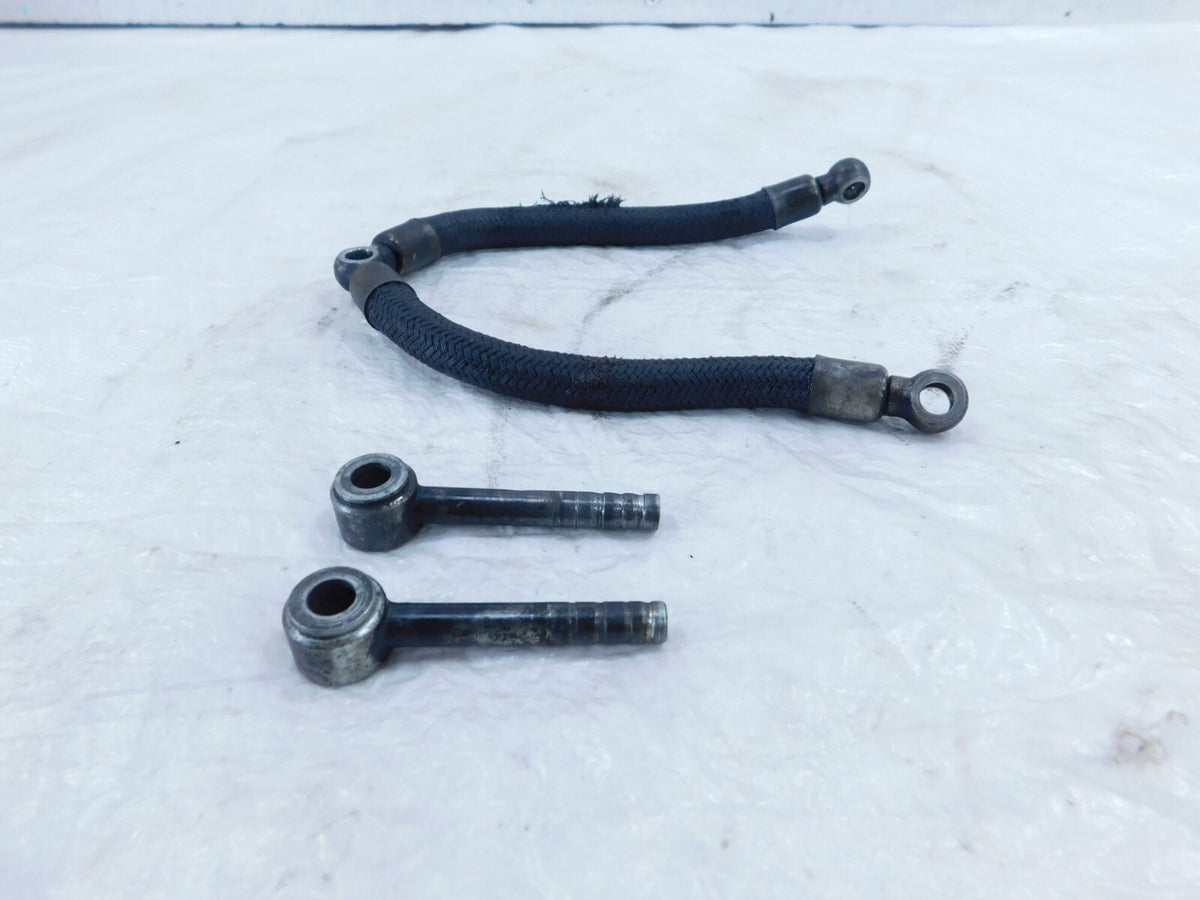 1976 76 Moto Guzzi Convert I V1000 Engine Motor Air Filter Oil Hose Pipe Lines - C3 Cycle