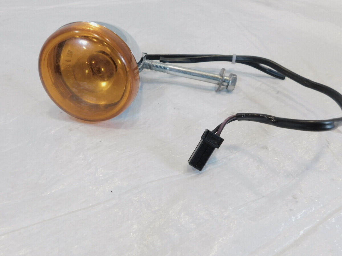 Harley Davidson Sportster Softail Dyna V-Rod Chrome Front Turn Signal Indicator - C3 Cycle