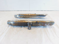 Harley Davidson Sportster 883 & 1200 Chrome Exhaust Header Pipe Mufflers