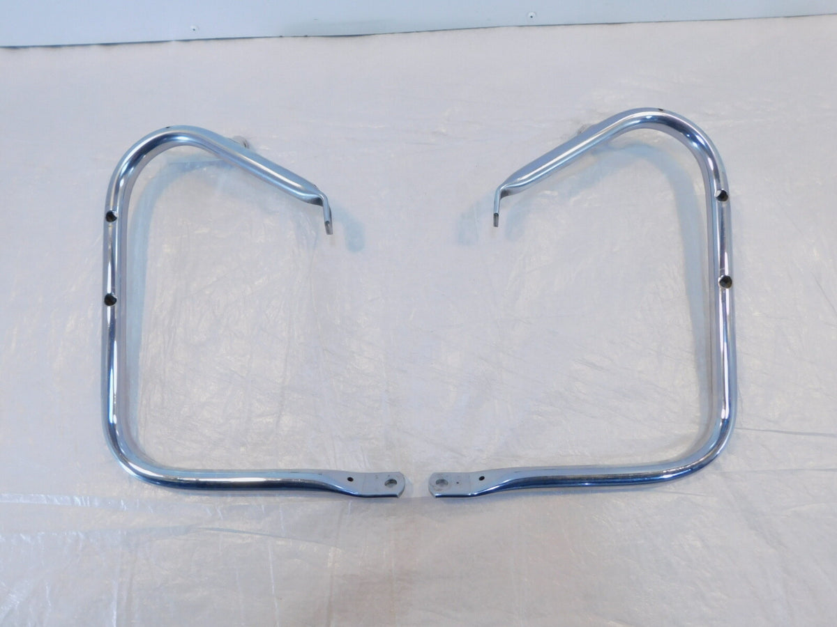 Harley Davidson Electra Glide Ultra & Classic Rear Left Saddlebag Crash Guards - C3 Cycle