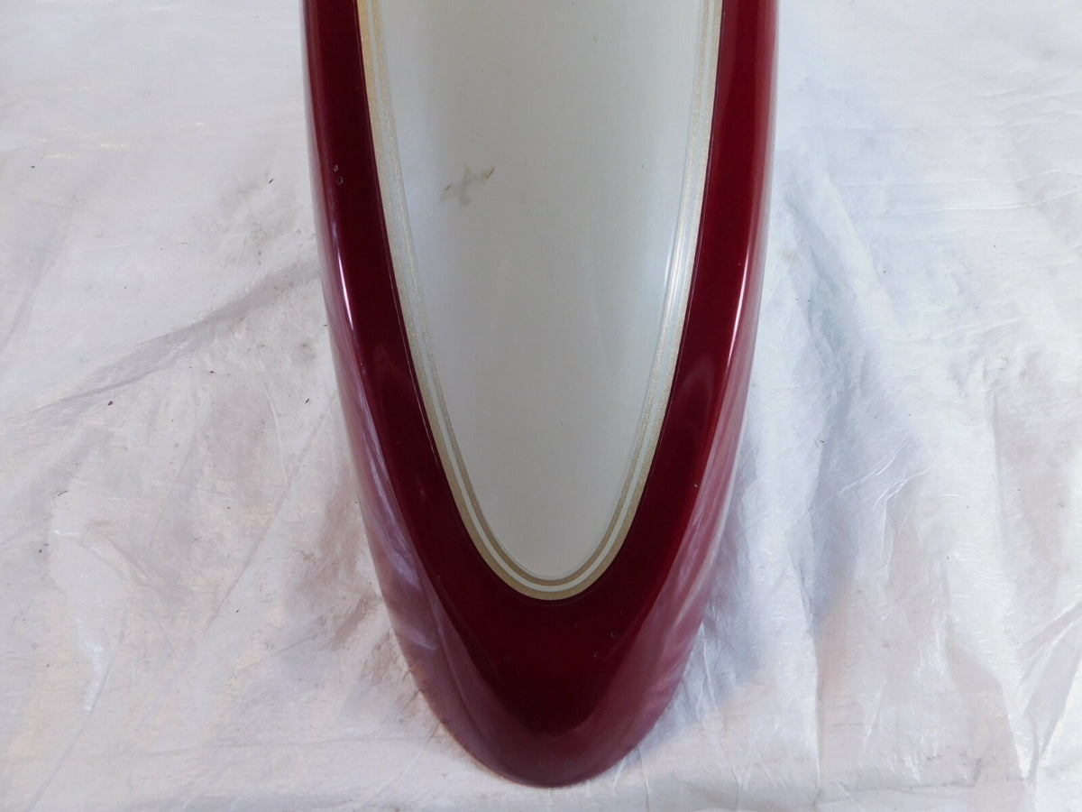 2001 01 Yamaha V-Star 1100 XVS1100 Classic Red Front Wheel Fender Mudguard - C3 Cycle