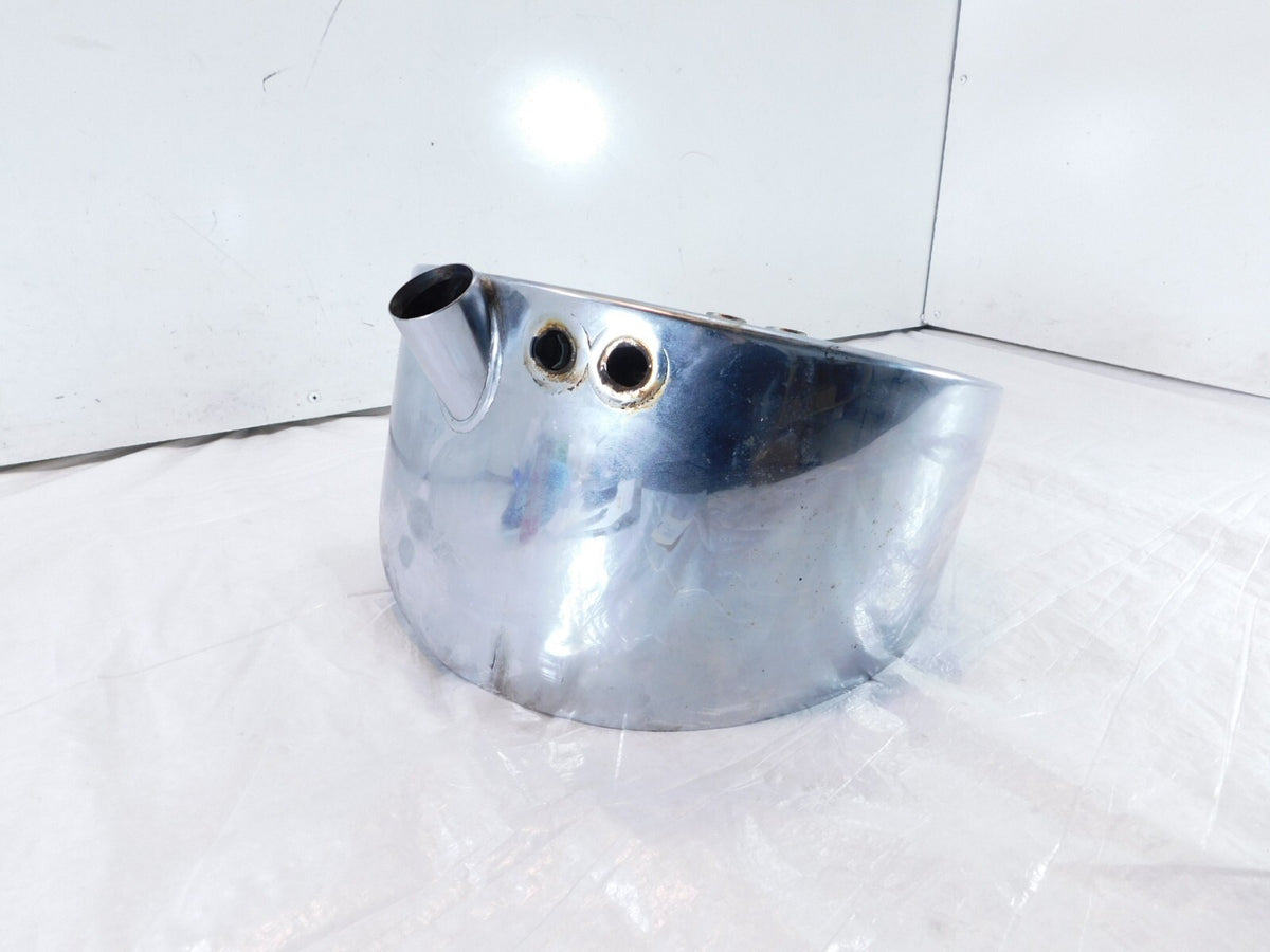 Harley Davidson Softail Heritage Classic Springer Chrome Oil Tank Bag Reservoir - C3 Cycle