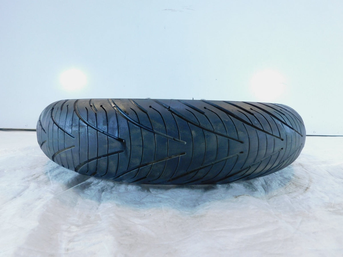 2006-2013 BMW F800ST Silver Cast Front Wheel Rim Tire & Brake Rotors 36317682013 - C3 Cycle