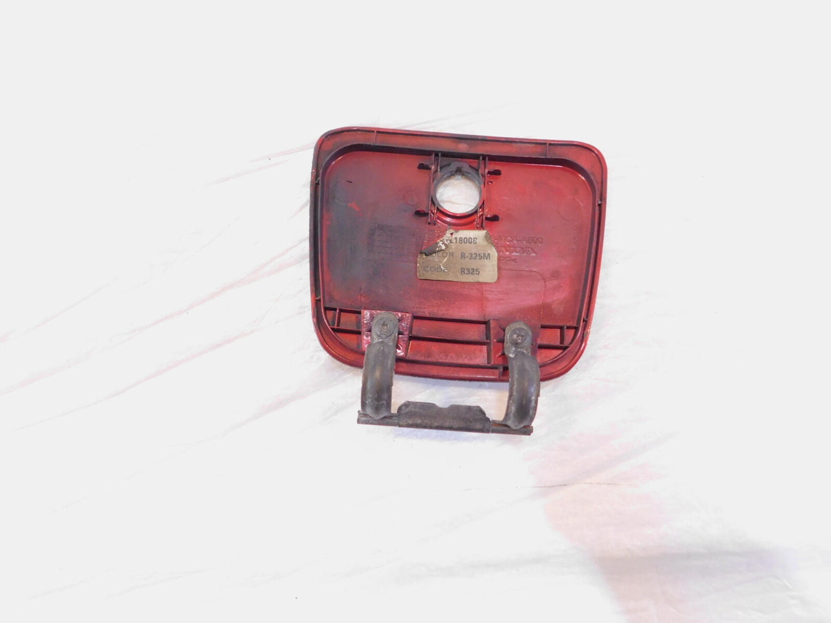 06-10 Honda GL1800 Goldwing 1800 Red Fairing Fuel Gas Petrol Tank Filler Door - C3 Cycle