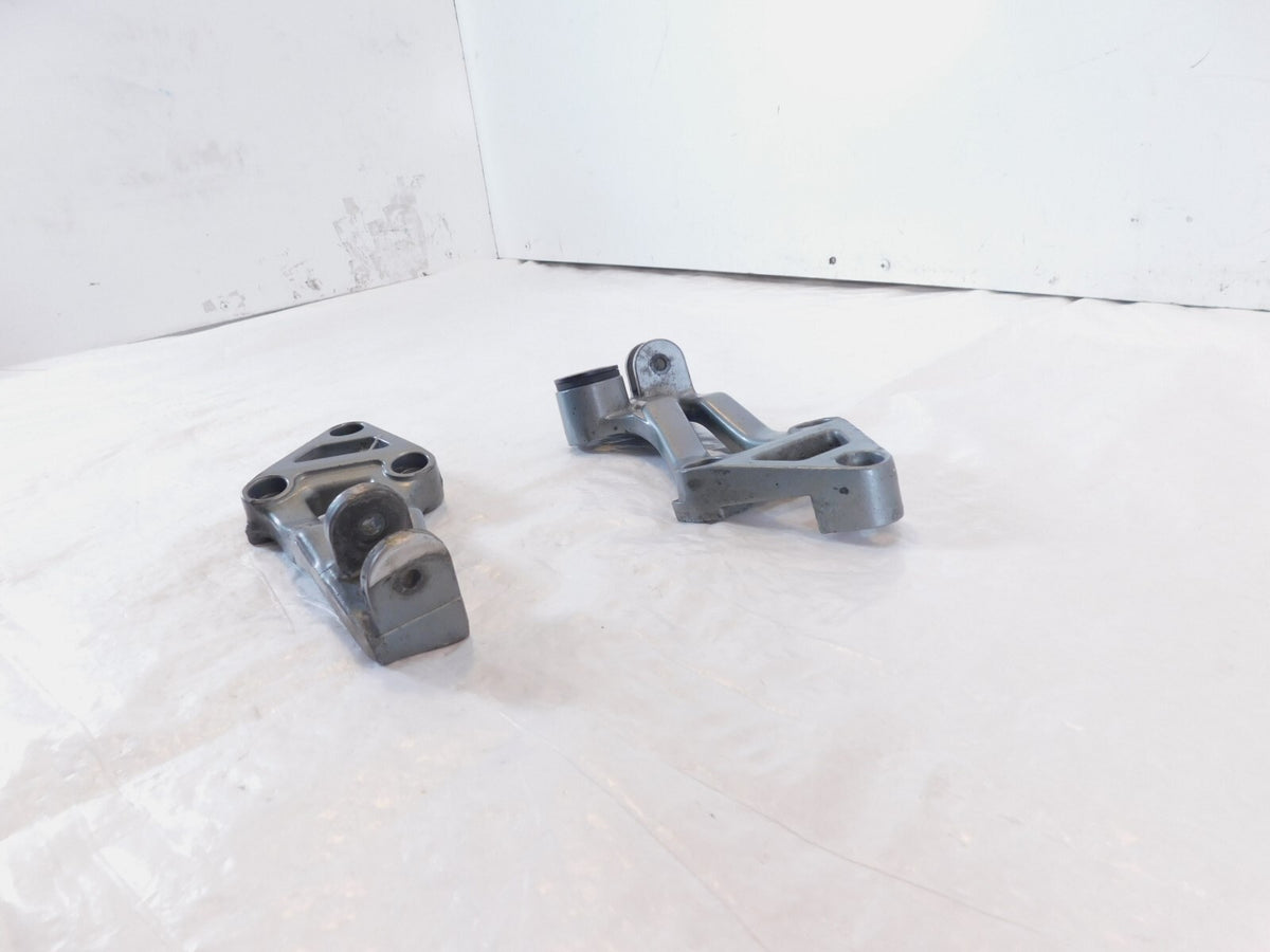 1990-1992 Kawasaki Ninja ZX11 ZX1100 Rear Passenger Footrest Foot Peg Mounts - C3 Cycle