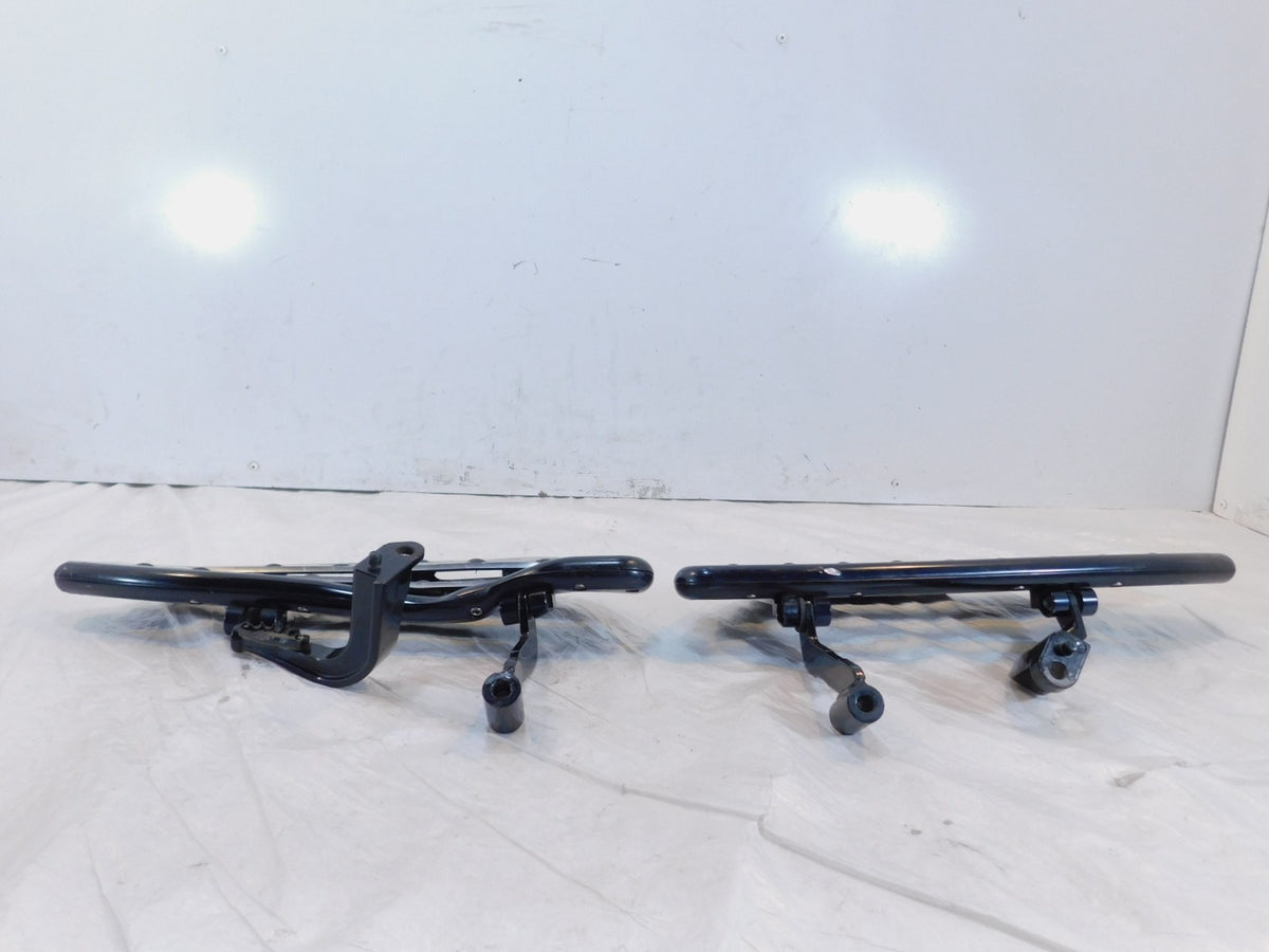 Harley Road King & Electra Glide Front Arlen Ness Black Footboard Floorboards - C3 Cycle