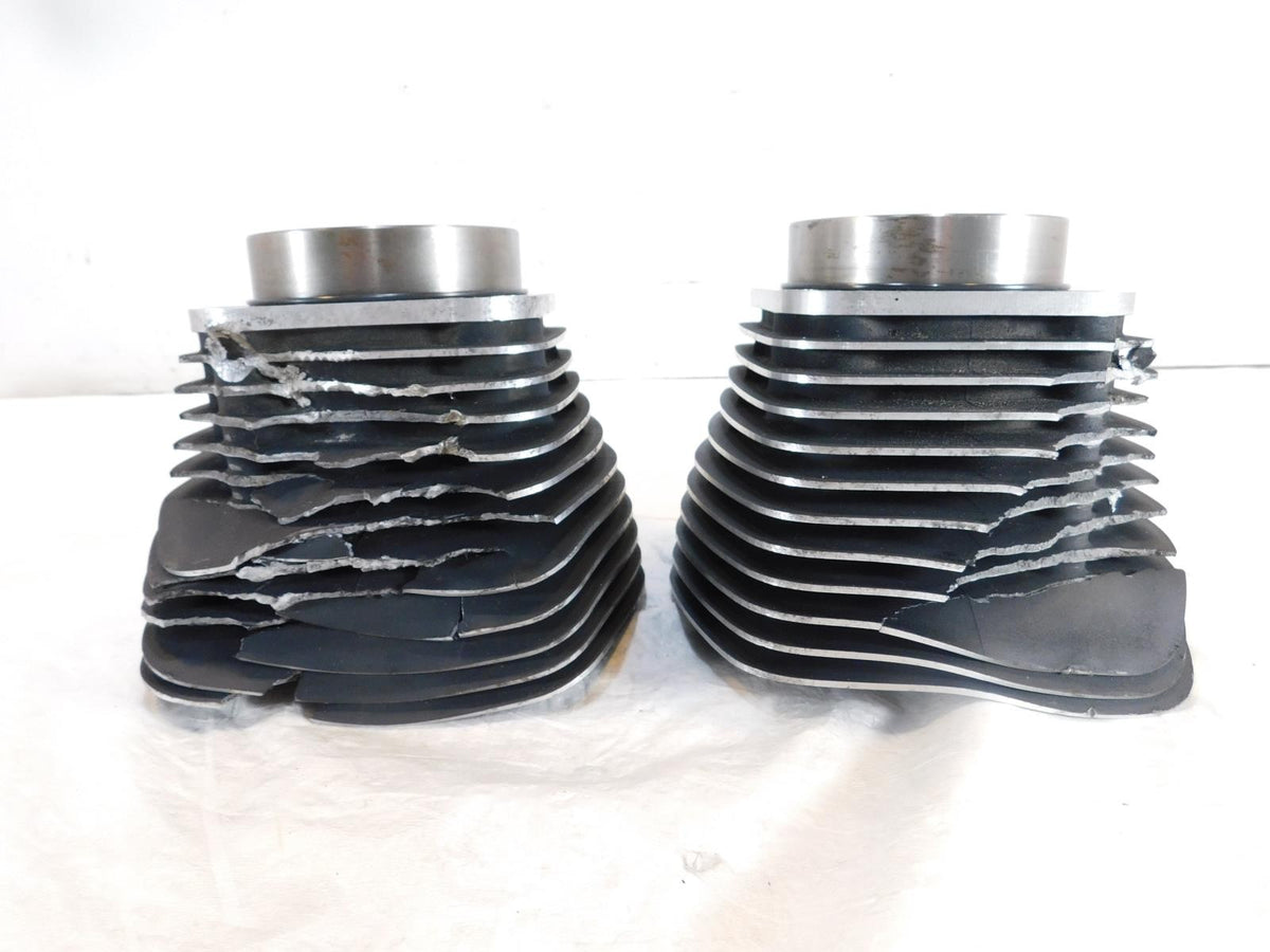 Harley Davidson Touring Dyna Softail Front & Rear 1550ci Cylinder Jugs -Damage - C3 Cycle