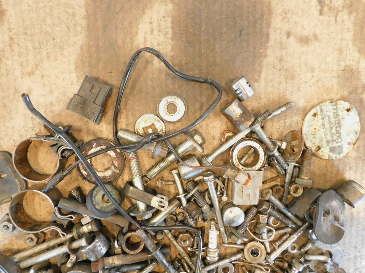 1995 95 Harley Davidson Sportster 1200 Hardware Nut Bolt Brackets Parts Box Lot