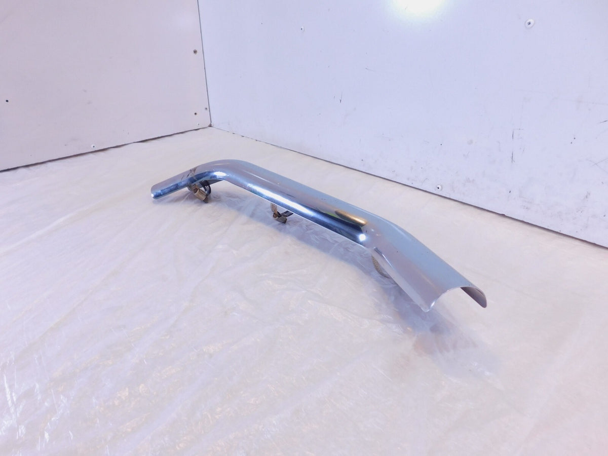 Harley Davidson FXD Dyna Rear Exhaust Header Pipe Chrome Heat Shield Cover - C3 Cycle