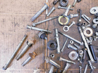 2002 Harley Davidson Sportster 883 Nuts Bolts & Brackets Parts Box Lot - C3 Cycle
