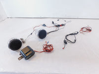 Kawasaki Vulcan VN1500 Classic Handlebar Mounted Audio Speakers & Power Block - C3 Cycle