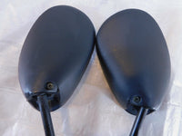 Yamaha V-Star 650 XVS650 Classic Custom Black Left/Right Side Rear View Mirrors