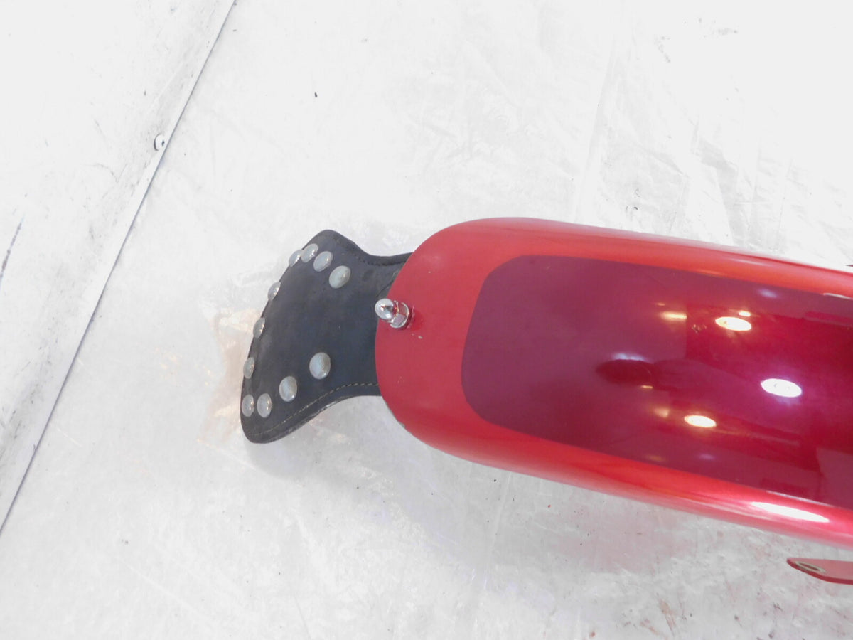 Harley Davidson Dyna Wide Glide Softail Red Front Wheel Cover Fender & Mud Guard - C3 Cycle