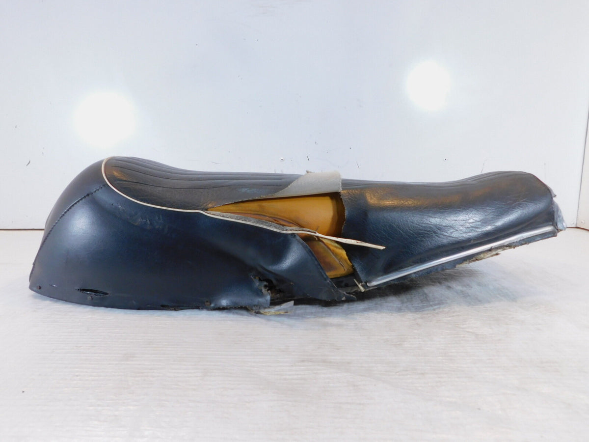 1974-1976 BMW Airhead R75/6 R75 Black Main Rider Passenger Bench Seat Saddle Pad - C3 Cycle