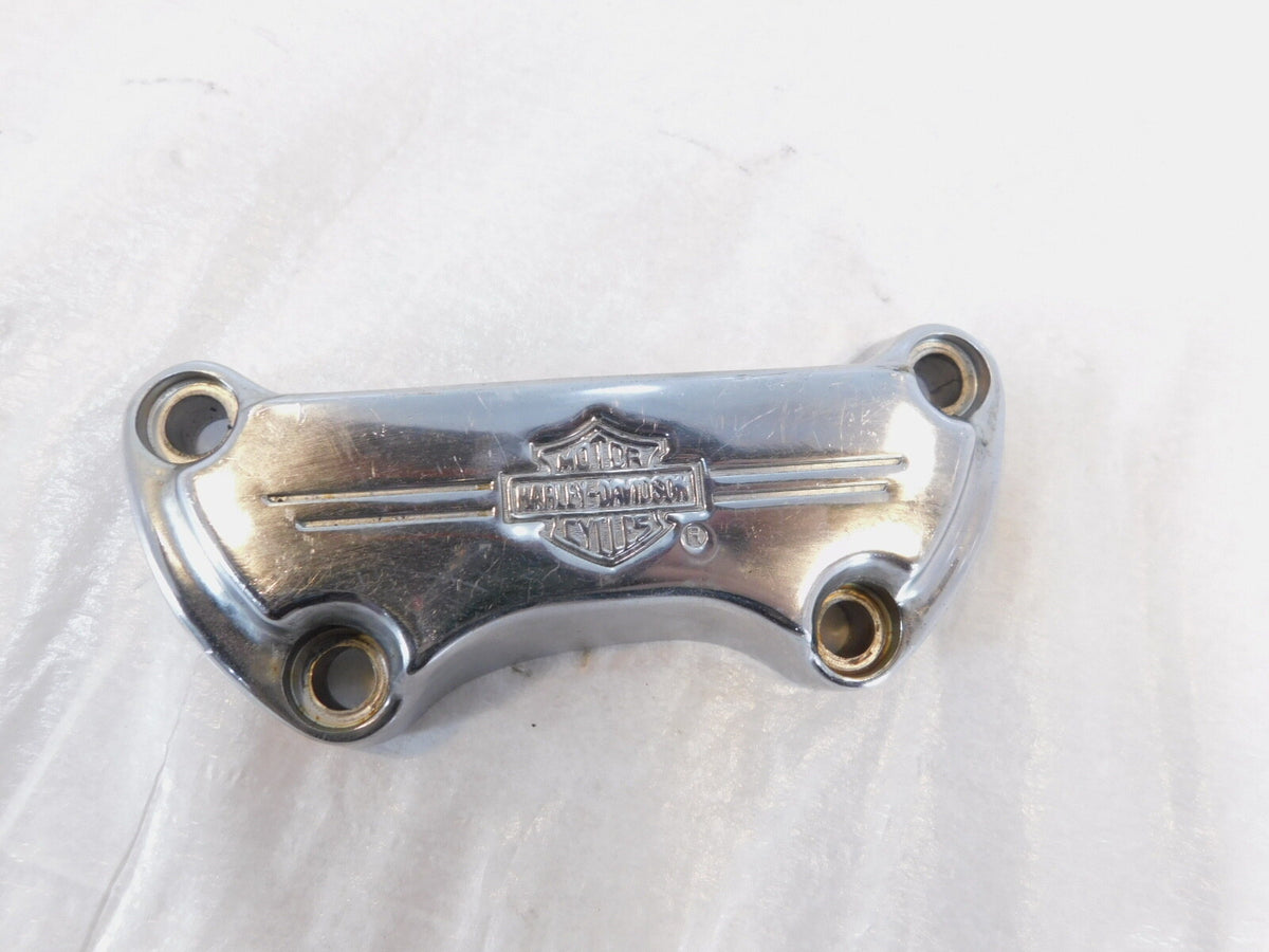 Harley Davidson Sportster 883 1200 Top Chrome Handlebar Handle Bar Riser Bracket - C3 Cycle