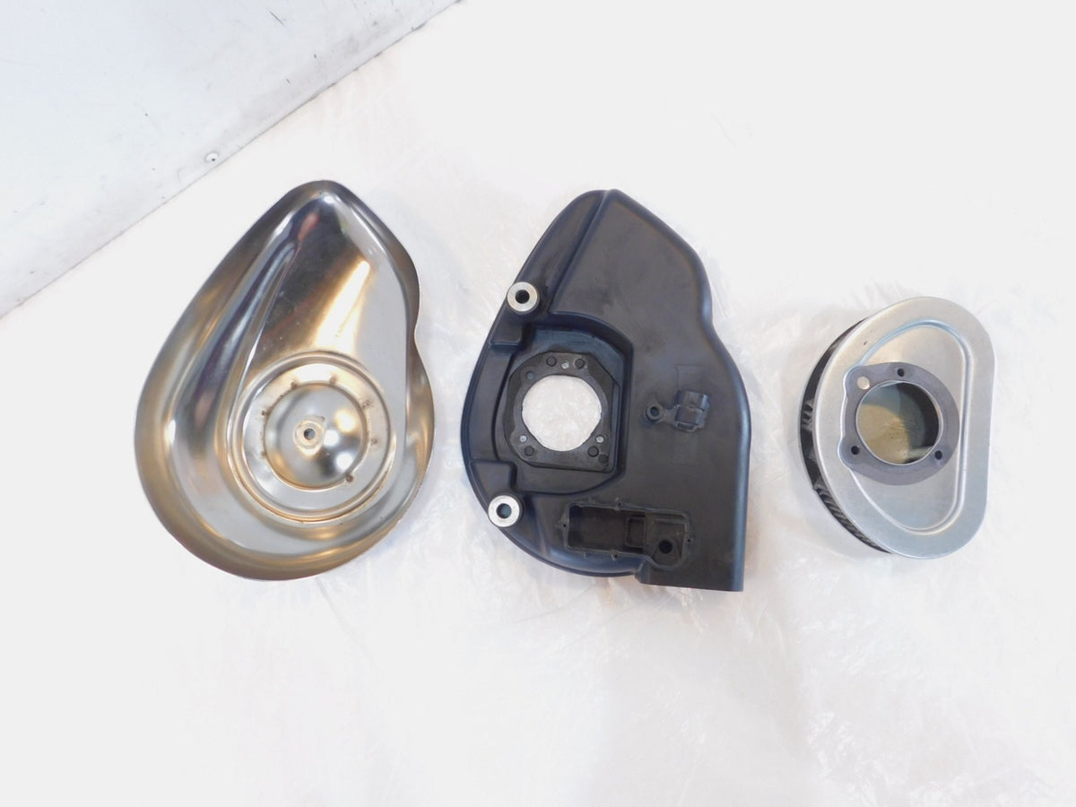Harley Davidson Dyna Low Rider & Street Bob Black Air Intake Cleaner Cover - C3 Cycle