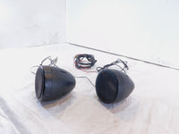 2008 08 Victory Vision Front Left/Right Handlebar Handle Bar Speakers w/ Clamps - C3 Cycle